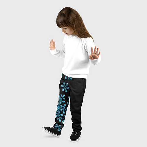Детские брюки Снежная Стена / 3D-принт – фото 3
