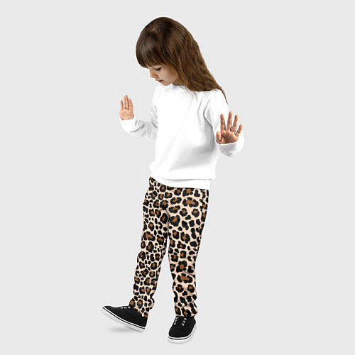 Детские брюки Леопардовые Пятна / 3D-принт – фото 3