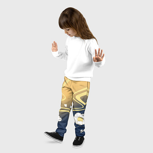 Детские брюки КОСТЮМ АЯКИ КАМИСАТО / 3D-принт – фото 3
