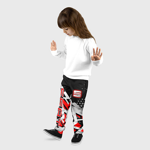Детские брюки SEAT СЕАТ / 3D-принт – фото 3