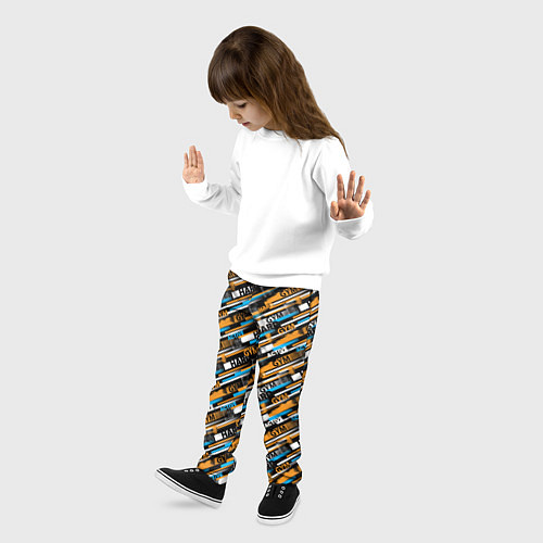 Детские брюки SPORT Спортсмен / 3D-принт – фото 3