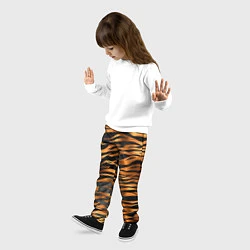 Брюки детские В шкуре тигра, цвет: 3D-принт — фото 2