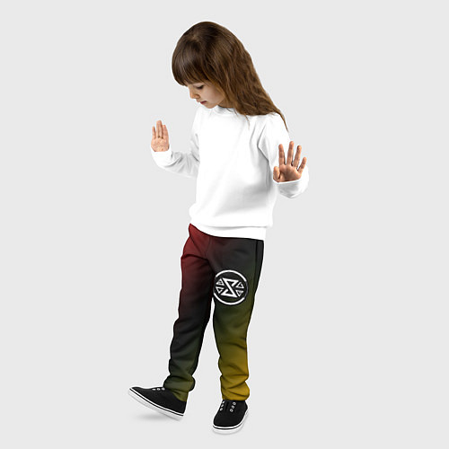 Детские брюки THE WITCHER 3 - Градиент / 3D-принт – фото 3