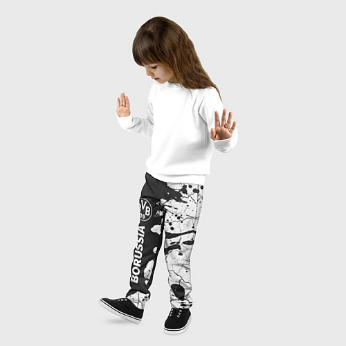 Детские брюки BORUSSIA Краски Вертикально / 3D-принт – фото 3