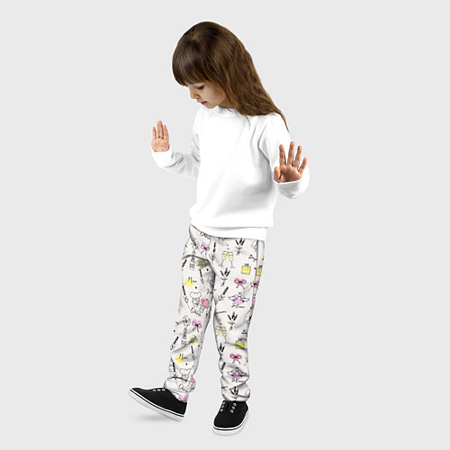 Детские брюки Франция паттерн / 3D-принт – фото 3