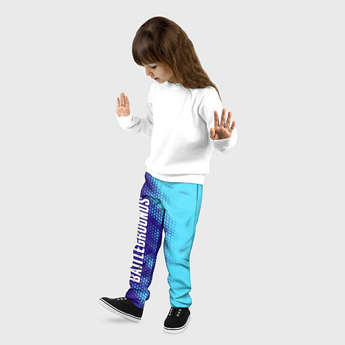 Детские брюки PUBG: BATTLEGROUNDS Яркий / 3D-принт – фото 3