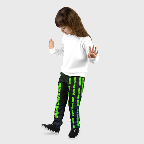 Детские брюки GTA 5 Разводы / 3D-принт – фото 3
