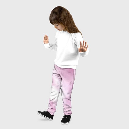 Детские брюки Tie-dye Pink / 3D-принт – фото 3