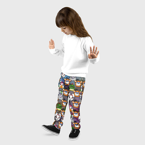 Детские брюки Фредди, Рокси, Ванни, Чика и Монтгомери / 3D-принт – фото 3