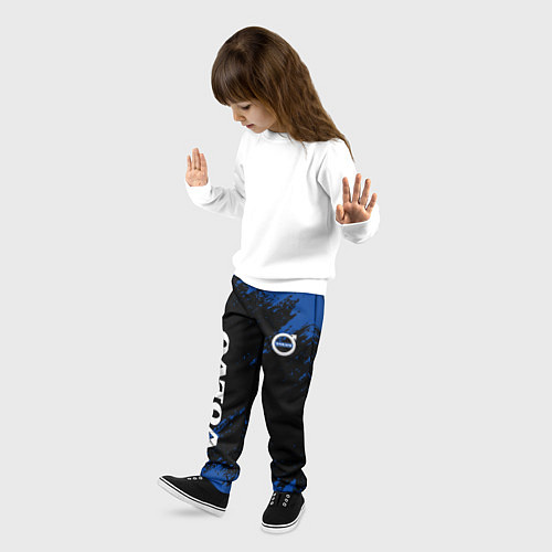Детские брюки Volvo Texture / 3D-принт – фото 3