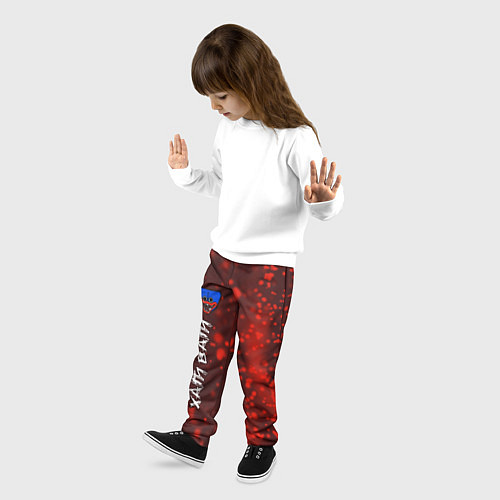 Детские брюки ХАГИ ВАГИ Частицы По вертикали / 3D-принт – фото 3