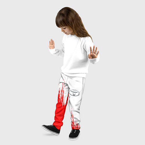 Детские брюки TOYOTA Яркий / 3D-принт – фото 3