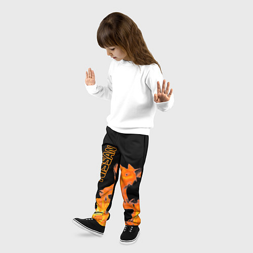 Детские брюки NISSAN Супер класса авто / 3D-принт – фото 3