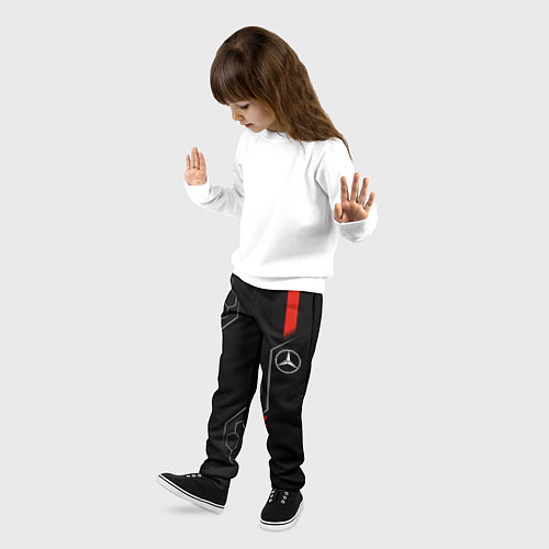 Детские брюки AMG MERCEDES ТЕХНОЛОГИИ / 3D-принт – фото 3