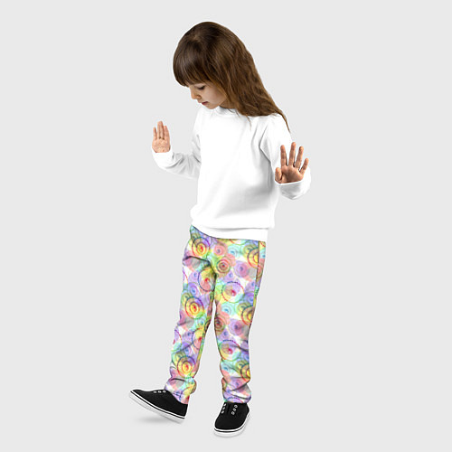 Детские брюки Просветление Сознания / 3D-принт – фото 3