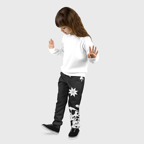 Детские брюки СЛАВЯНИН - АЛАТЫРЬ Брызги / 3D-принт – фото 3
