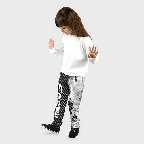 Детские брюки MAZDA 3 Огонь По вертикали / 3D-принт – фото 3