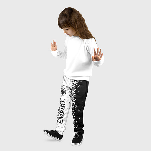 Детские брюки РОССИЙСКАЯ ИМПЕРИЯ - ГЕРБ Краска 3 / 3D-принт – фото 3