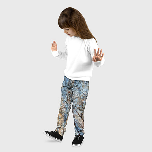 Детские брюки Скала Текстура / 3D-принт – фото 3