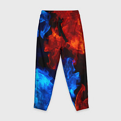 Брюки детские Огонь - Вода Инь - Янь, цвет: 3D-принт