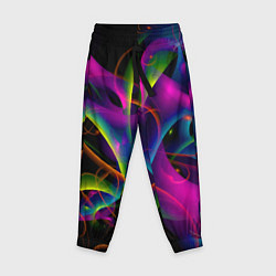 Детские брюки Vanguard neon pattern Авангардный неоновый паттерн