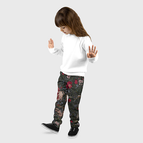 Детские брюки Ботаника / 3D-принт – фото 3