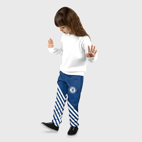 Детские брюки Челси полосы / 3D-принт – фото 3