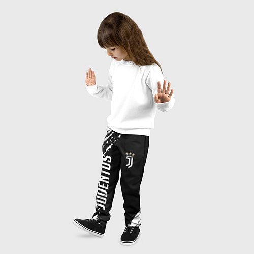 Детские брюки Fc juventus фс ювентус / 3D-принт – фото 3