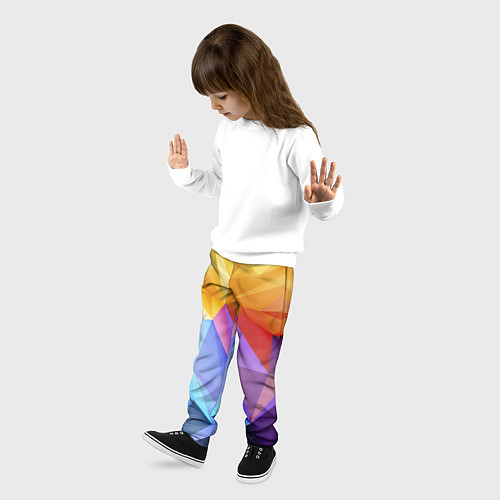 Детские брюки Зд радуга / 3D-принт – фото 3
