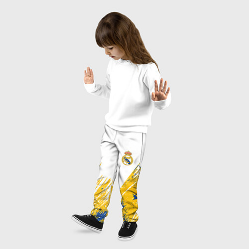 Детские брюки Real madrid краска / 3D-принт – фото 3