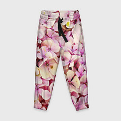 Детские брюки Розовые цветы яркой поляной