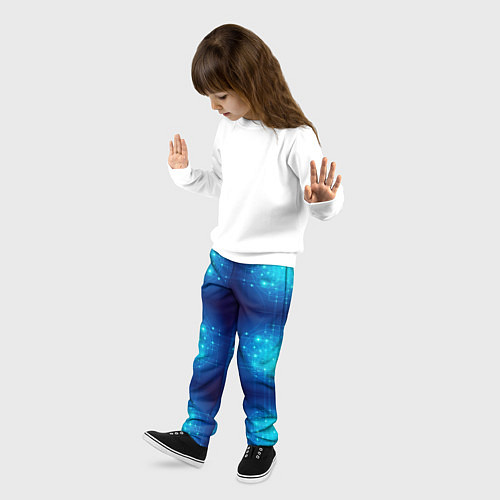 Детские брюки Неоновые проводники - схемы / 3D-принт – фото 3