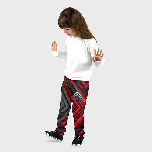Детские брюки Citroen строгий стиль / 3D-принт – фото 3