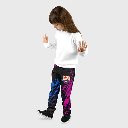 Детские брюки Фк барса / 3D-принт – фото 3