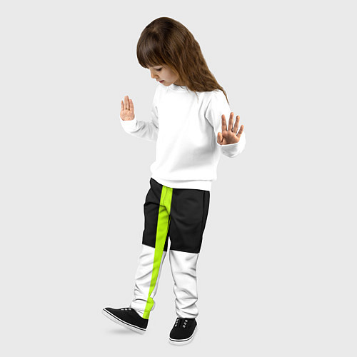 Детские брюки Геометрия Инь-Янь / 3D-принт – фото 3