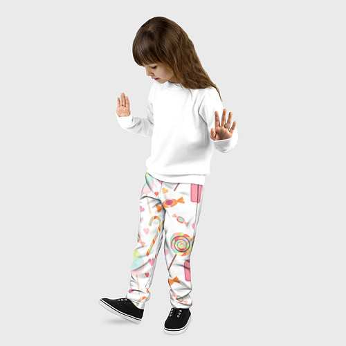 Детские брюки Сладкий праздник / 3D-принт – фото 3