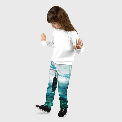Детские брюки Биошoк / 3D-принт – фото 3