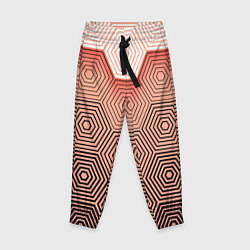 Брюки детские Multi- faceted pattern, цвет: 3D-принт