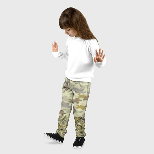 Детские брюки Камуфляж охотника / 3D-принт – фото 3
