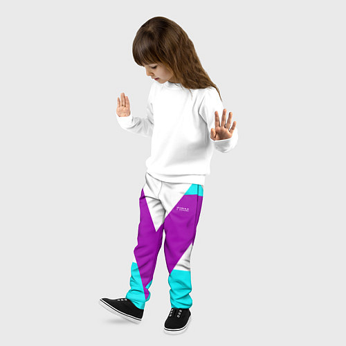 Детские брюки В ретро стиле FIRM / 3D-принт – фото 3