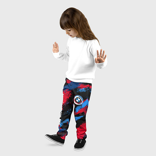 Детские брюки BMW - буйство красок / 3D-принт – фото 3