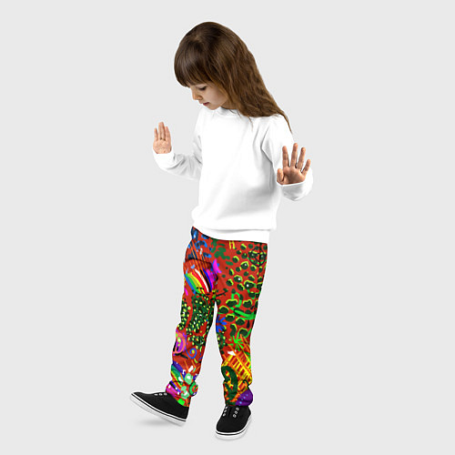 Детские брюки Для косплея Ким Тэхена / 3D-принт – фото 3
