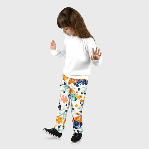 Детские брюки Волшебная весна / 3D-принт – фото 3