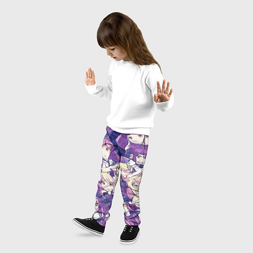 Детские брюки Японские девушки в стиле анимэ / 3D-принт – фото 3