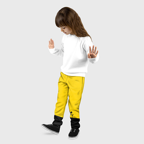 Детские брюки Атомный цветок / 3D-принт – фото 3