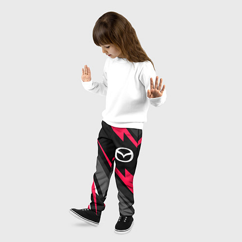 Детские брюки Mazda fast lines / 3D-принт – фото 3