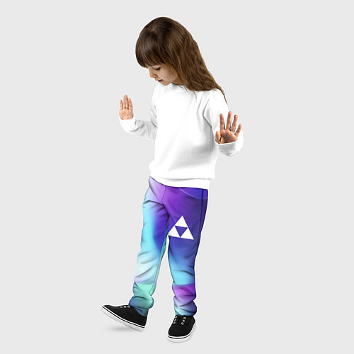 Детские брюки Zelda northern cold / 3D-принт – фото 3