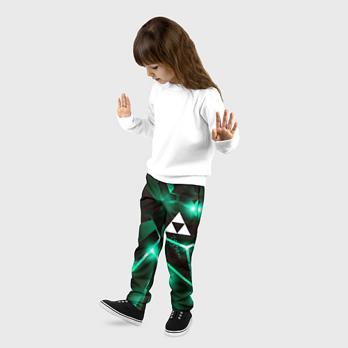 Детские брюки Zelda разлом плит / 3D-принт – фото 3