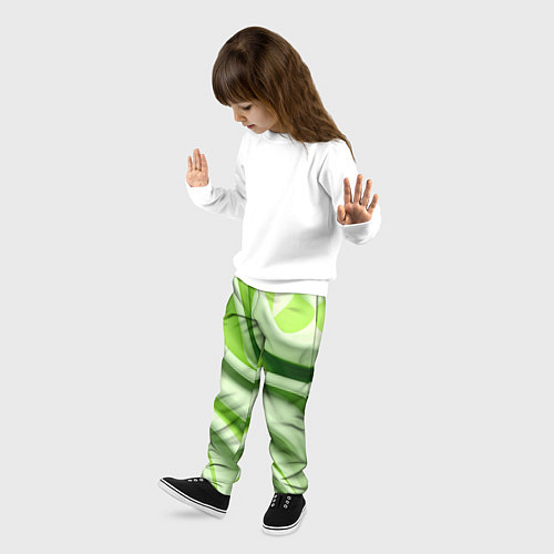 Детские брюки Объемные складки / 3D-принт – фото 3