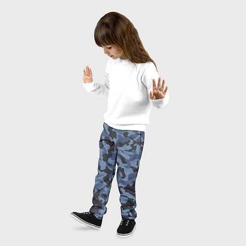 Детские брюки Стиль камуфляж / 3D-принт – фото 3